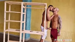 Abspielen Brasilianischer Stud Lucas Marsolos Big Dick Fuck & Blowjob